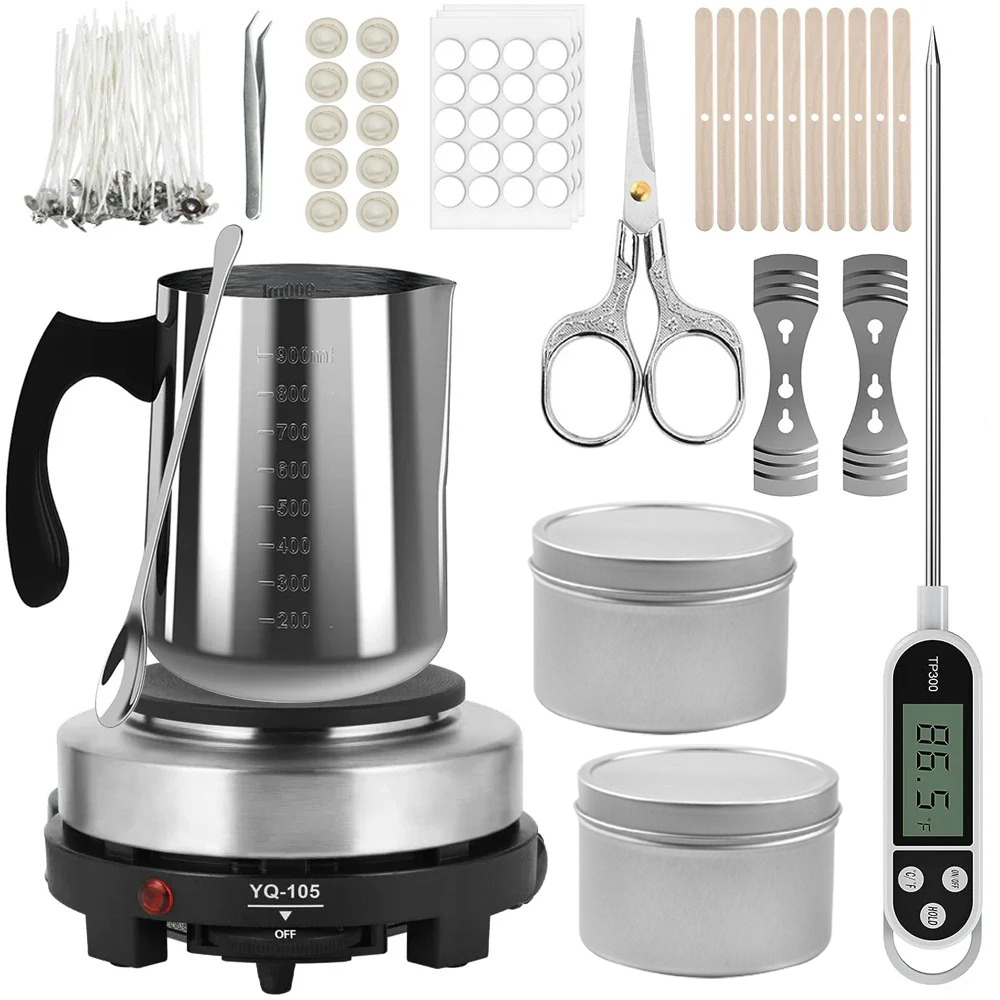Candle Making Pot - Candle Pouring Pot with Electric Hot