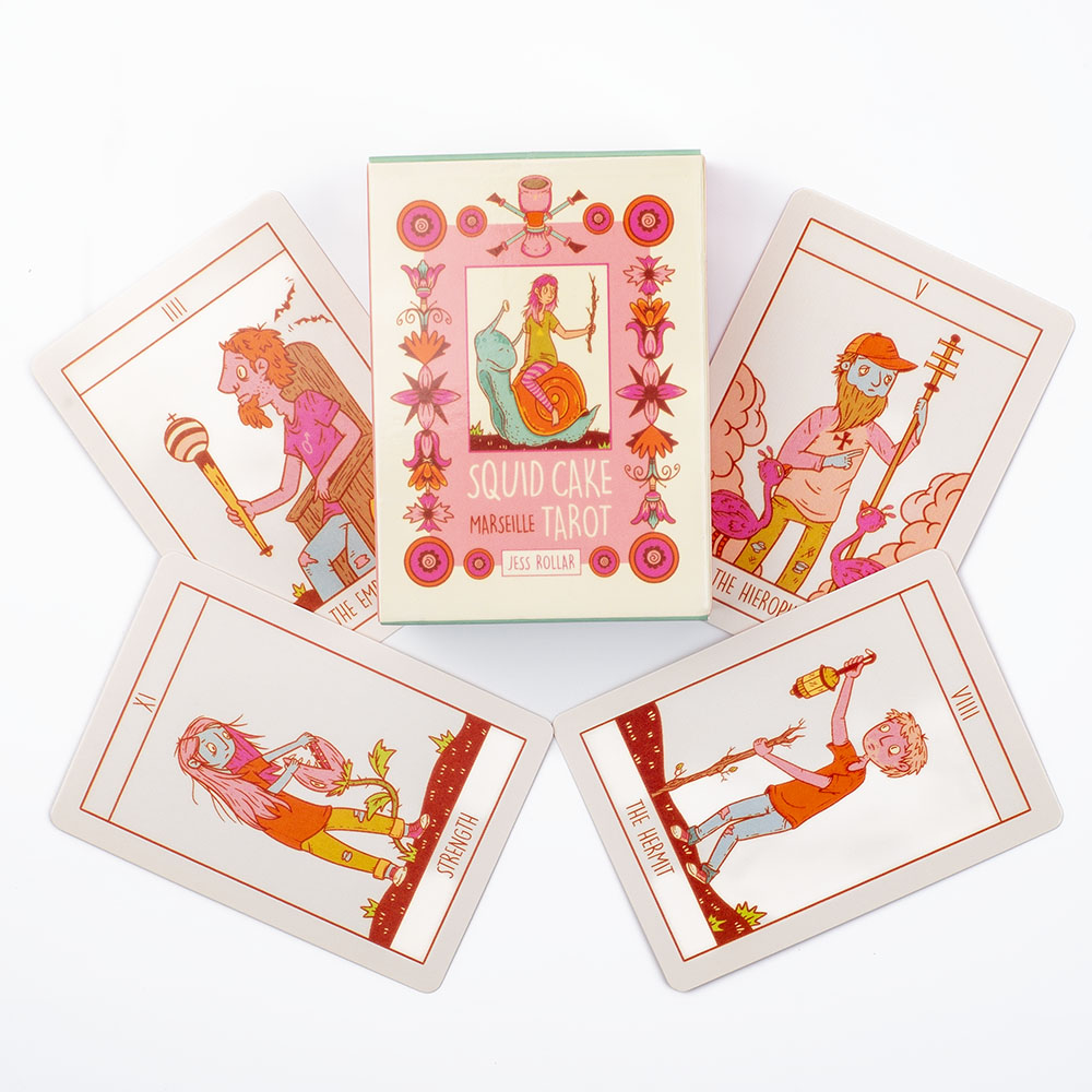 Candle X - Squid Cake Tarot 78-Card Deck Board