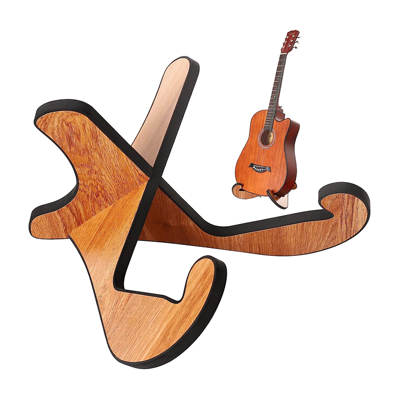 Candle X - Wooden Guitar Stand X-shaped FrameDetachable Non-Slip