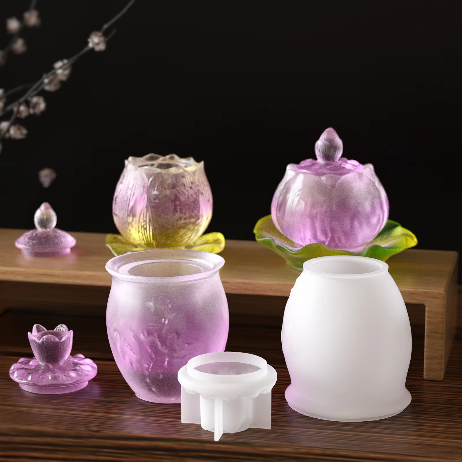 Diy Lotus Lamp Storage Can Sil - Candle Making Pot review and price