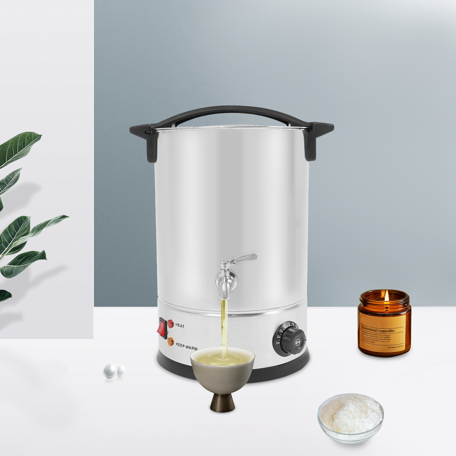1200 W Electric Wax Melter, 12 - Candle Making Pot review and price