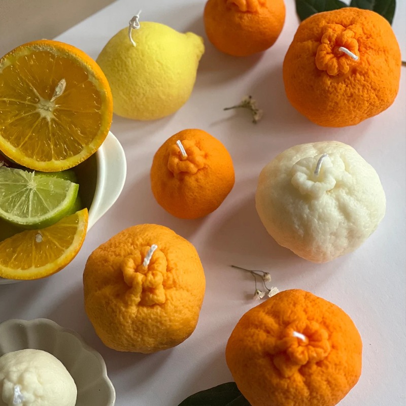 Orange Fruit Candle Mold DIY S - Candle Making Jelly review and price