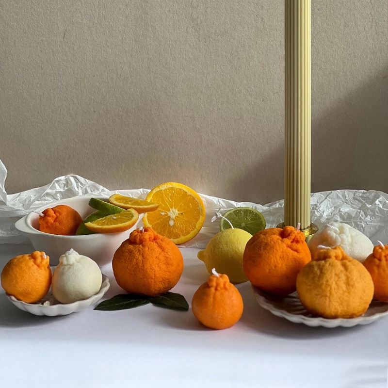 Orange Fruit Candle Mold DIY S - Candle Making Jelly review and price