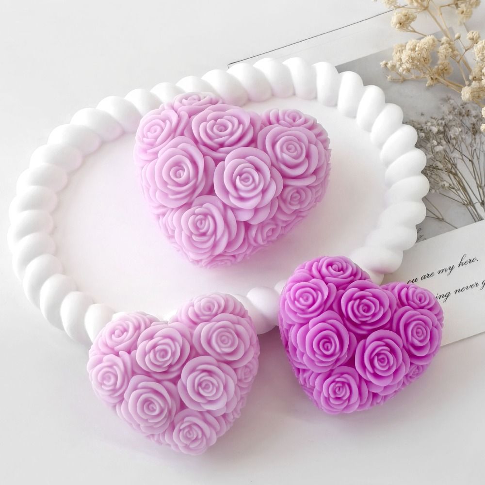 New Heart Shape Rose Aromather - Candle Making Jelly review and price