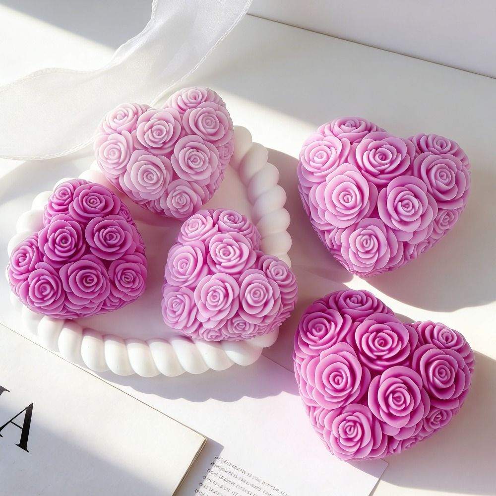 New Heart Shape Rose Aromather - Candle Making Jelly review and price