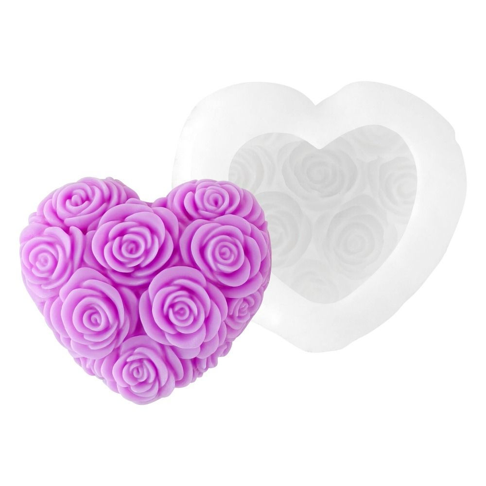 New Heart Shape Rose Aromather - Candle Making Jelly review and price