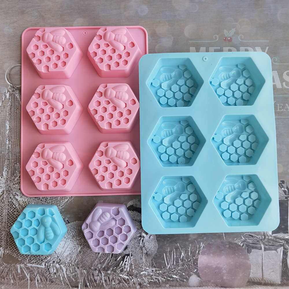 Silicone Hexagonal Bee Soap Mo - Candle Making Tips review and price