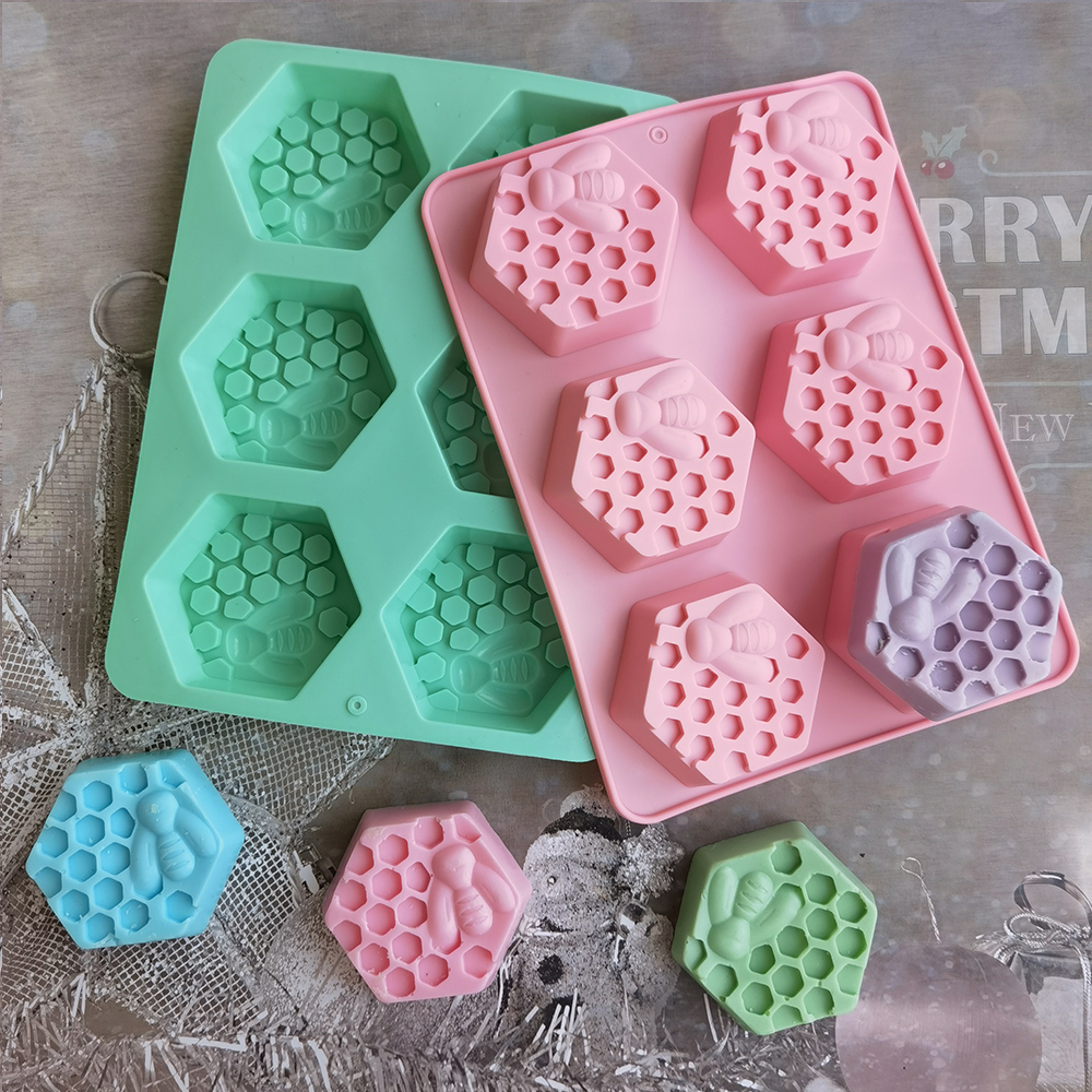 Silicone Hexagonal Bee Soap Mo - Candle Making Tips review and price