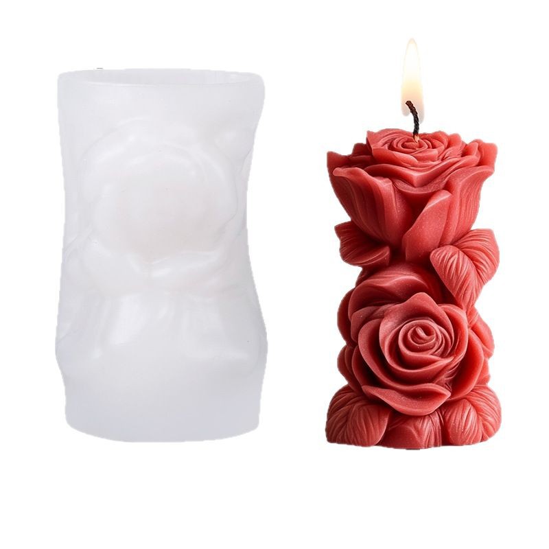 3D Rose Flower Shaped Candle S - Candle Making Jelly review and price