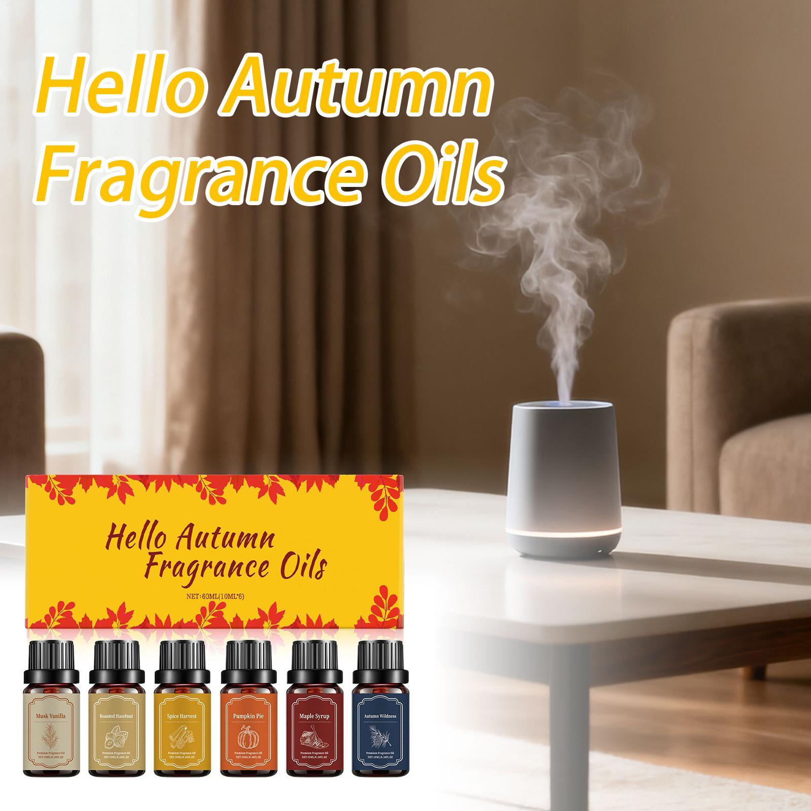 6pcs Fall Scented Diffuser Oil - Candle Making Scents review and price