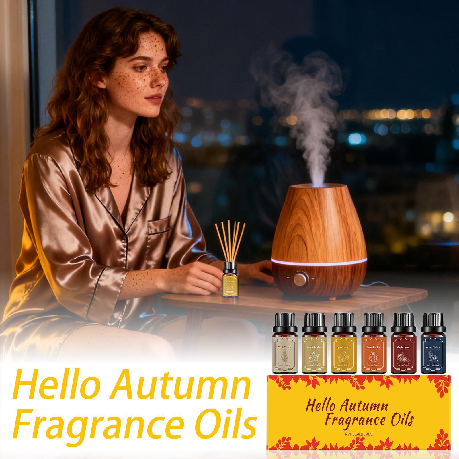6pcs Fall Scented Diffuser Oil - Candle Making Scents review and price
