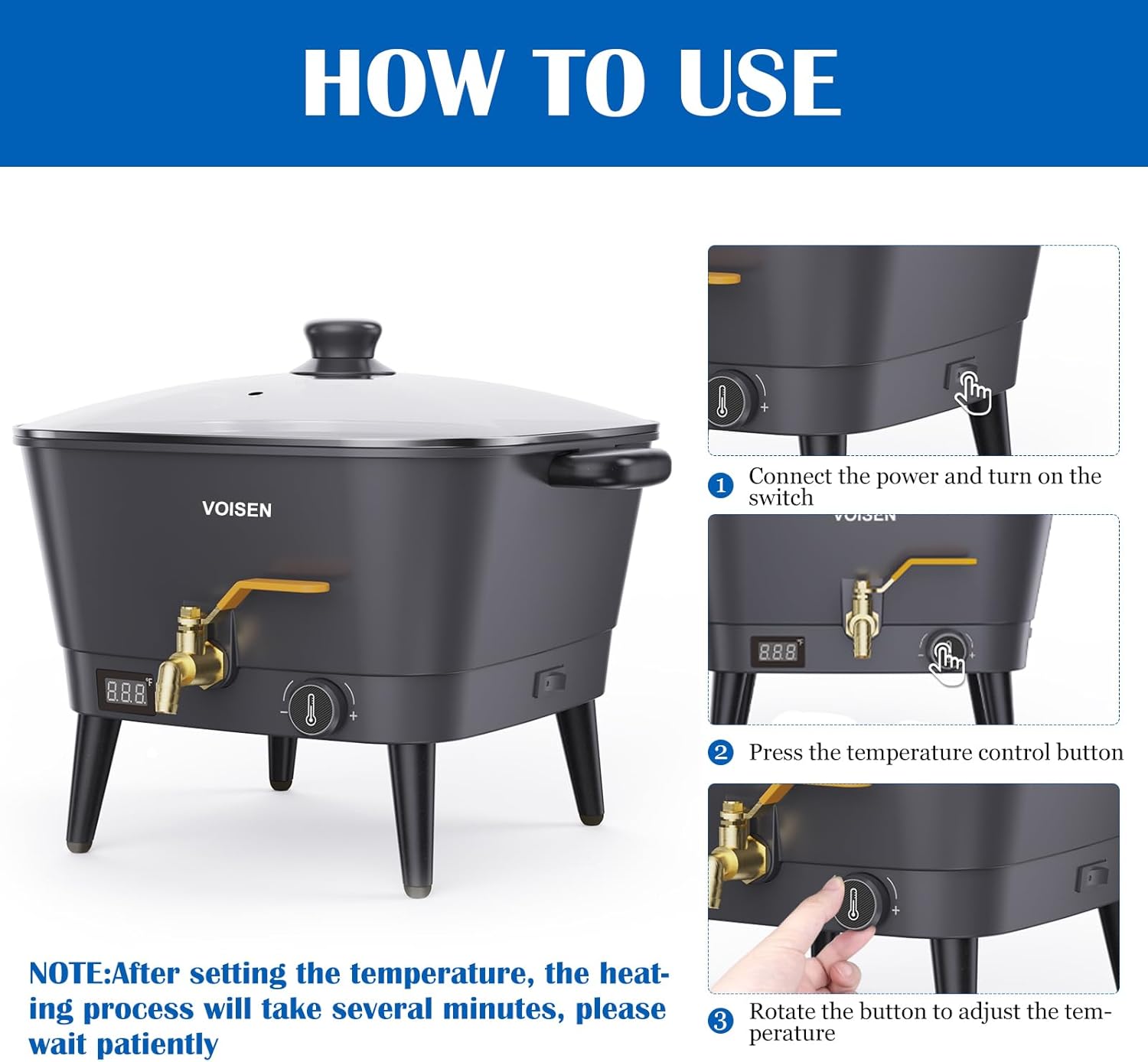 8Qt Electric Wax Melter for Ca - Candle Making Pot review and price