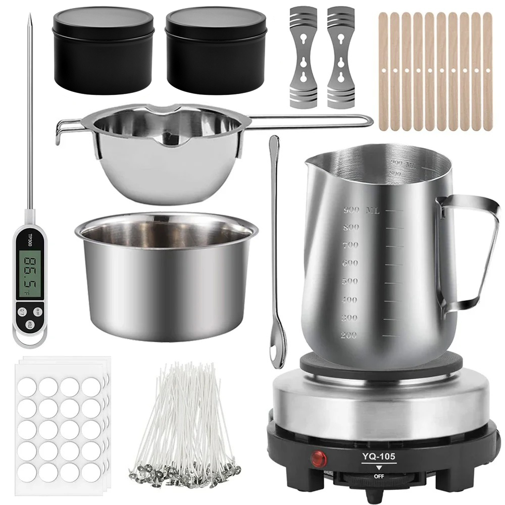 Glintmos DIY Candle Making Kit - Candle Making Pot review and price