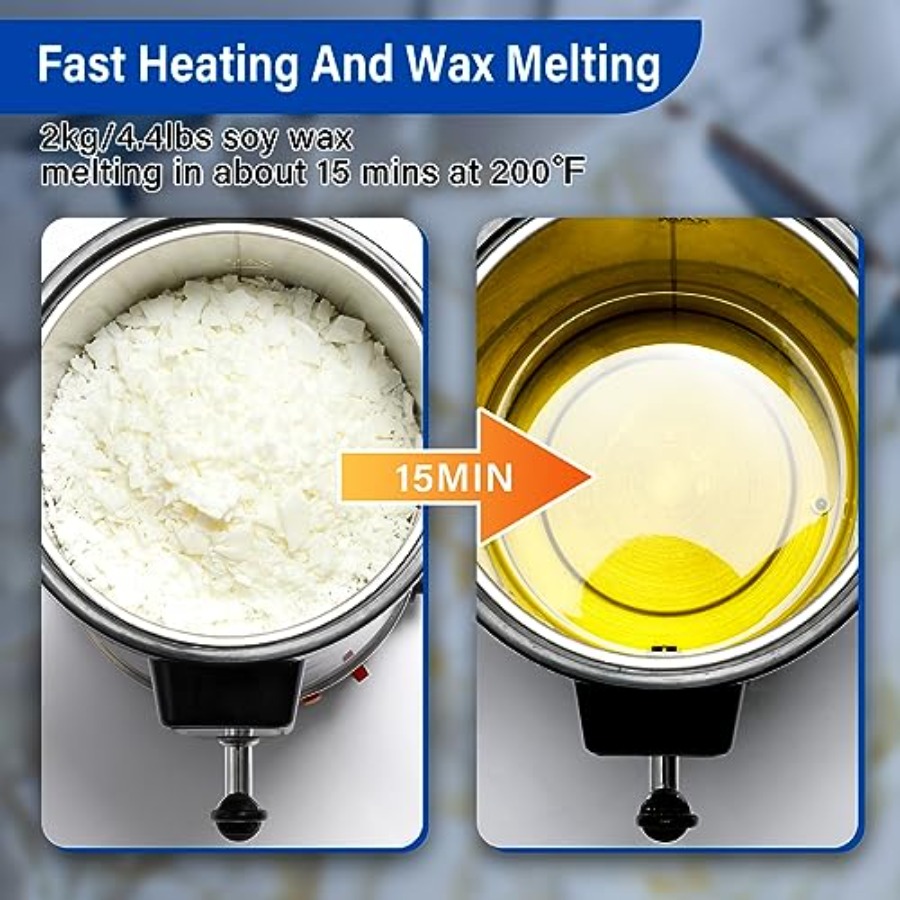 Electric Non-Stick Candle Wax  - Candle Making Pot review and price
