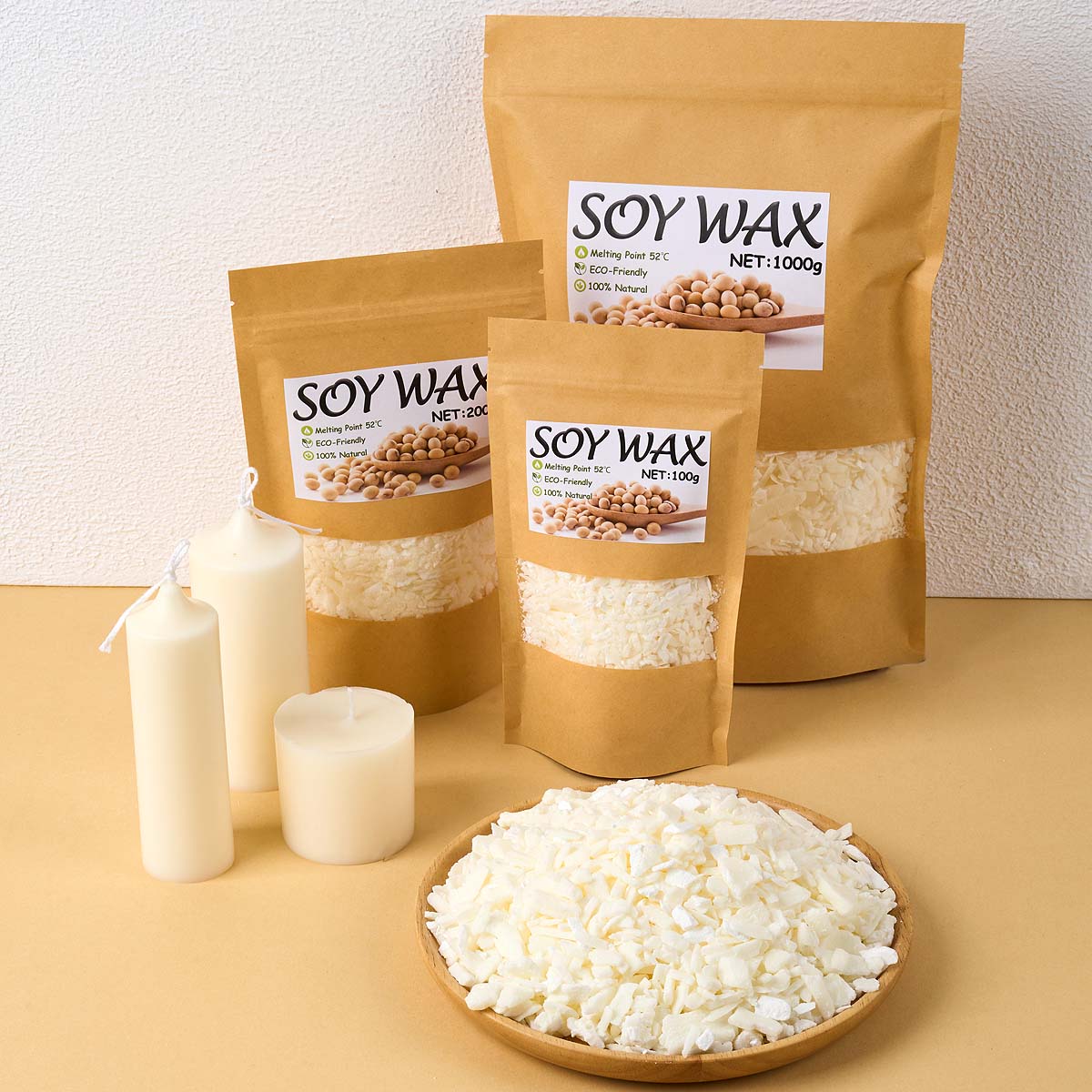 1 Pounds Pure White Soy Wax Fo - Candle Making Tips review and price