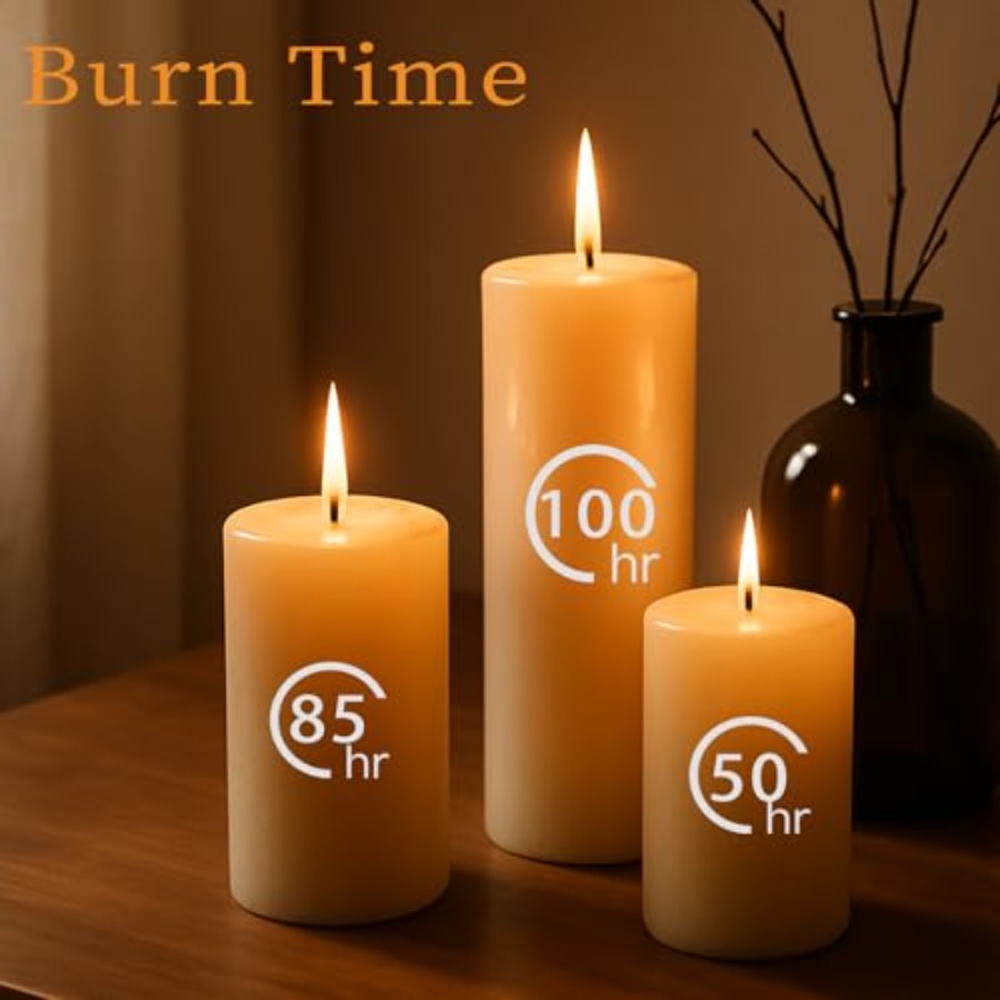 Pillar Candles Set 12 Packs 2. - Candle X review and price