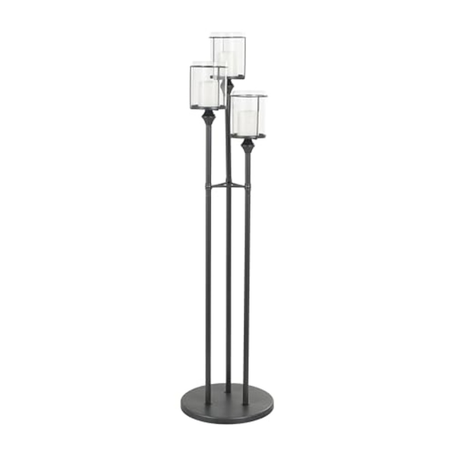 Metal Room Hurricane Lamp Tall - Candle X review and price