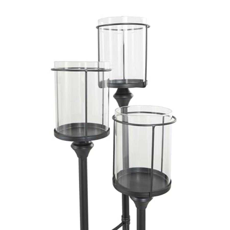 Metal Room Hurricane Lamp Tall - Candle X review and price