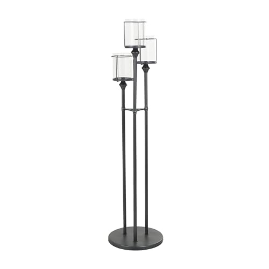 Metal Room Hurricane Lamp Tall - Candle X review and price