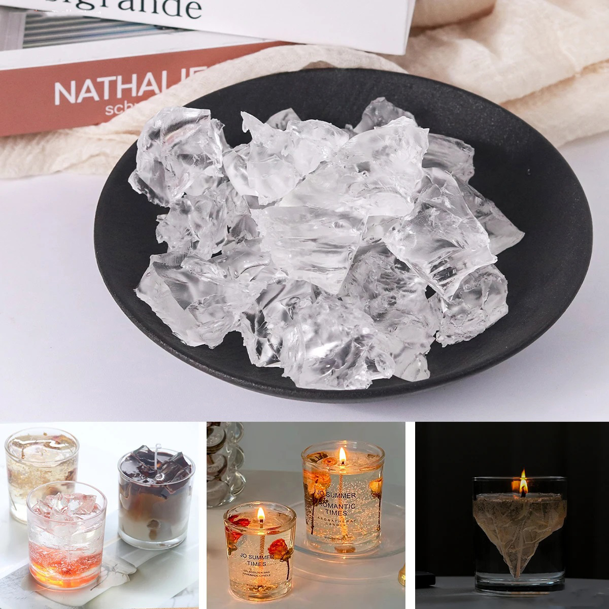 100G 7Colors Jelly Wax DIY Han - Candle Making Jelly review and price