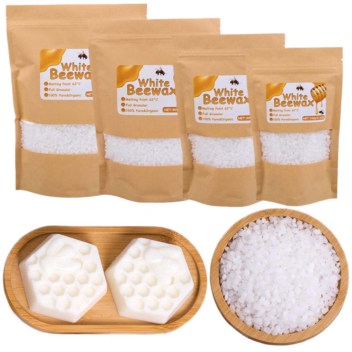 White Beeswax Pure Natural Gra - Candle Making Scents review and price