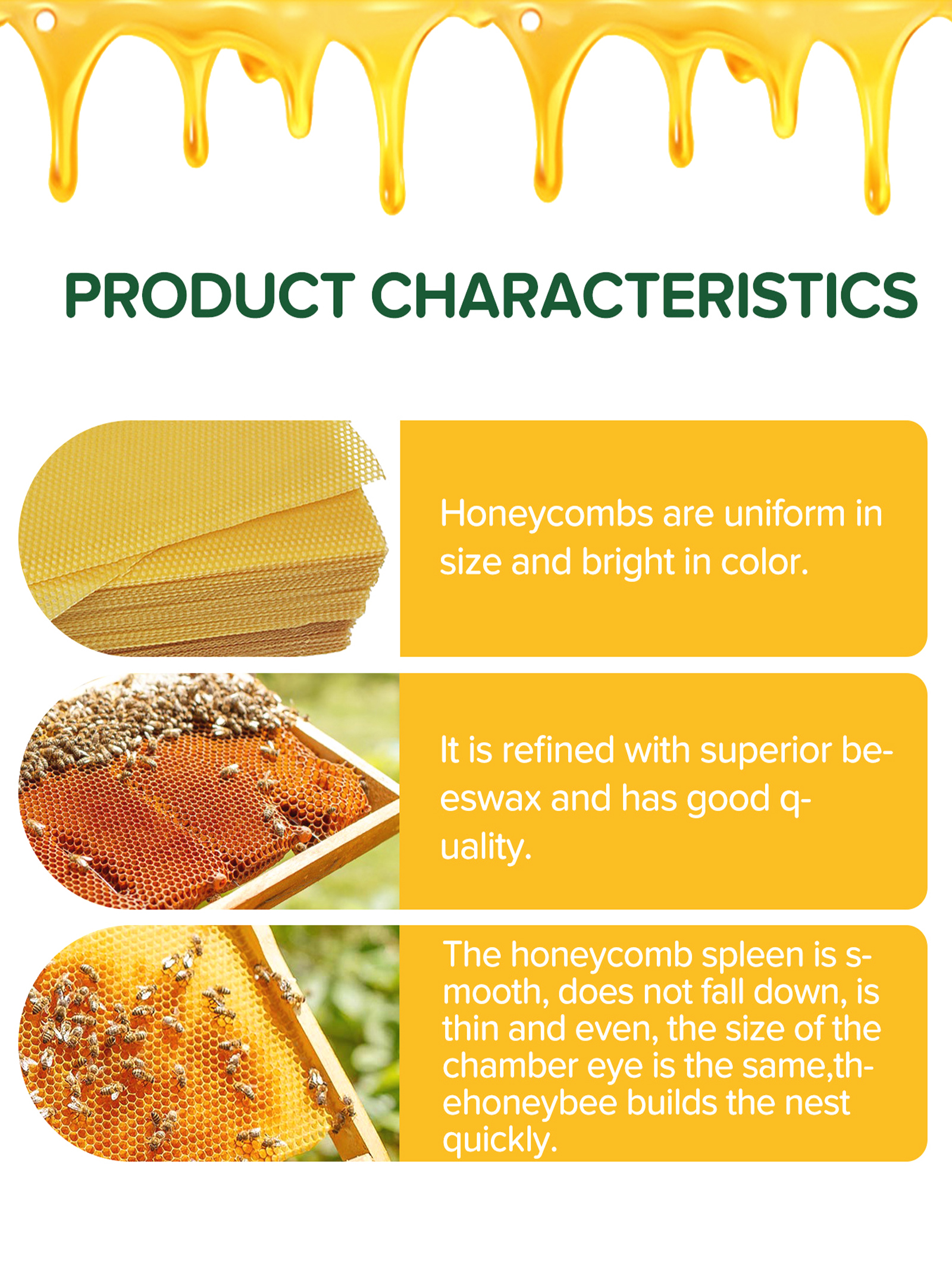 10Pcs Natural Honeycomb Bee Wa - Candle Making Tips review and price