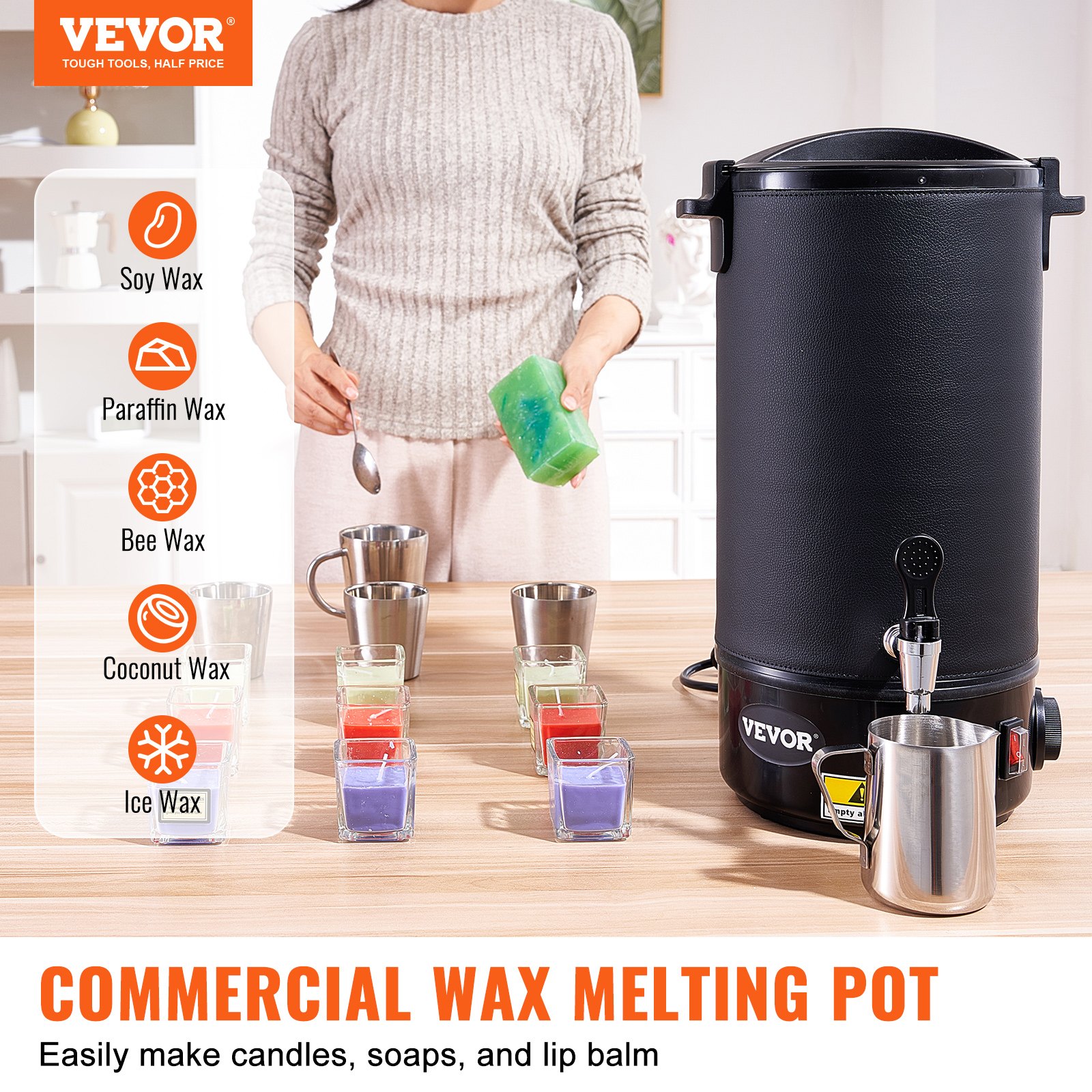 10 L Wax Melter For Candle Mak - Candle Making Pot review and price
