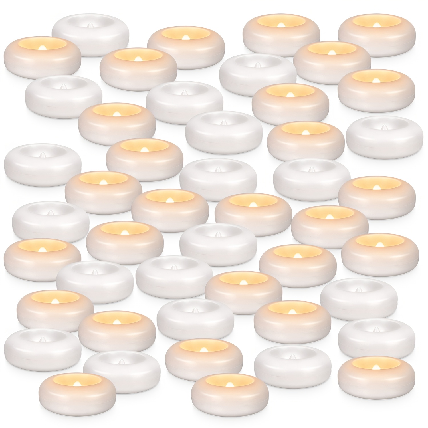 48 LED Floating Candles, 3-inc - Candle X review and price