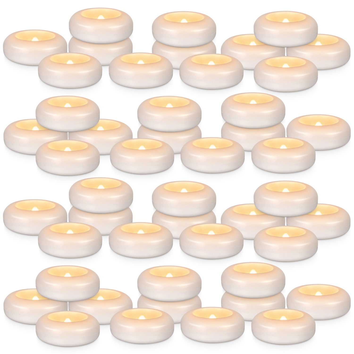48 LED Floating Candles, 3-inc - Candle X review and price