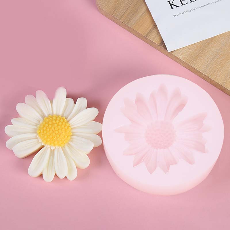 DIY Candle Silicone Mold Daisy - Candle Making Tips review and price