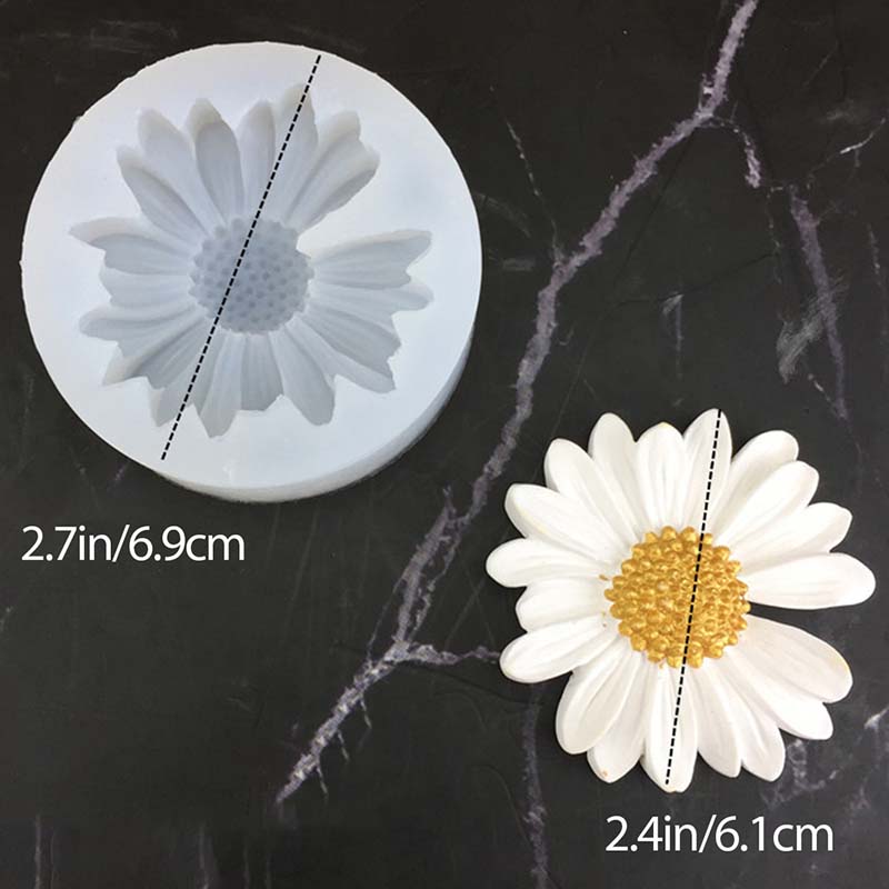DIY Candle Silicone Mold Daisy - Candle Making Tips review and price