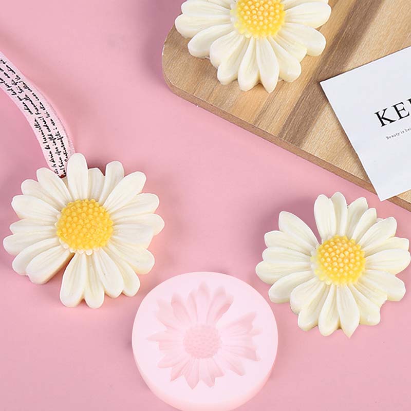 DIY Candle Silicone Mold Daisy - Candle Making Tips review and price