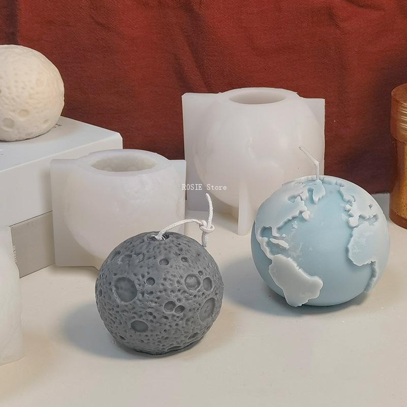Earth Silicone Candle Mould Ha - Candle Making Jelly review and price