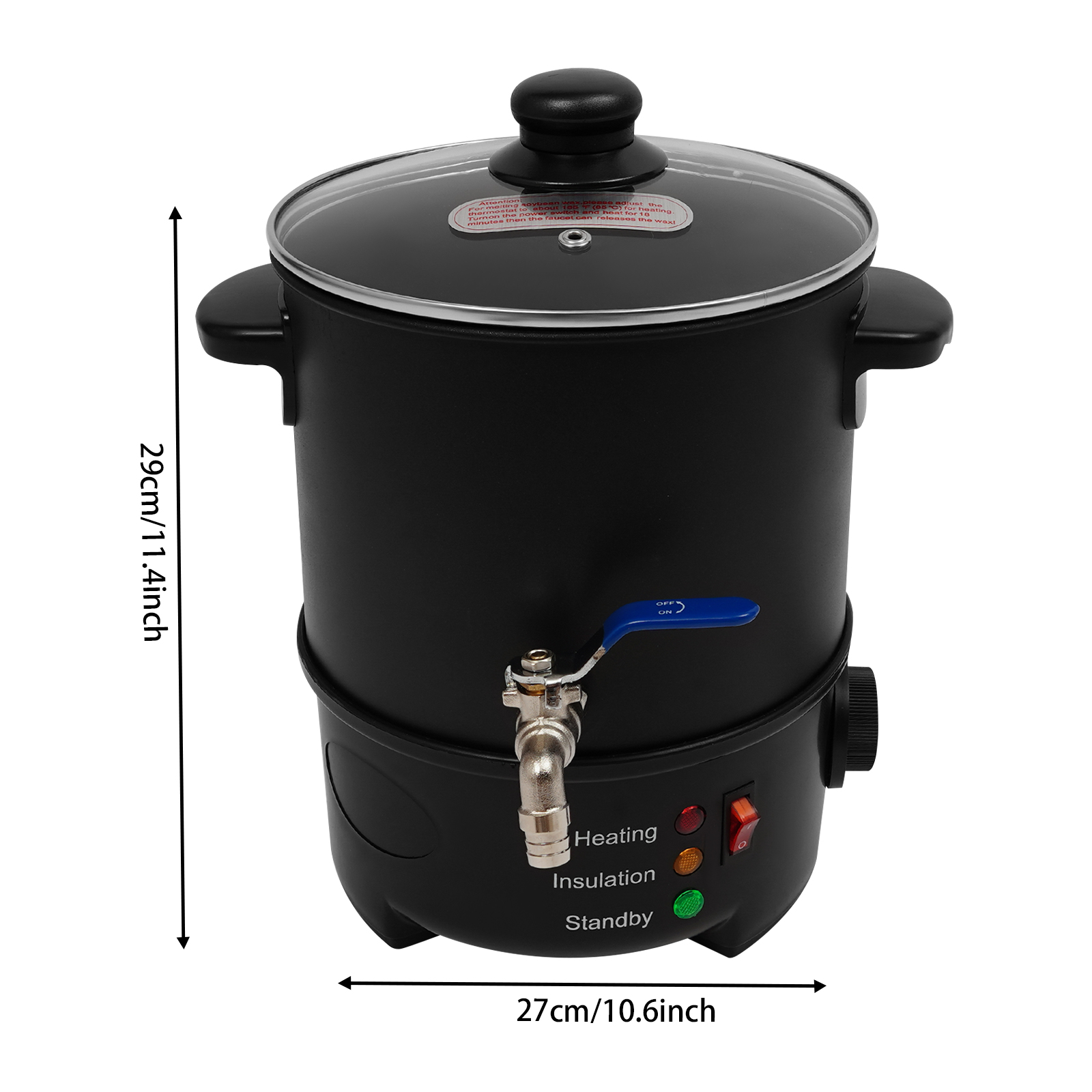 4L Electric Wax Melter, 600W 1 - Candle Making Pot review and price